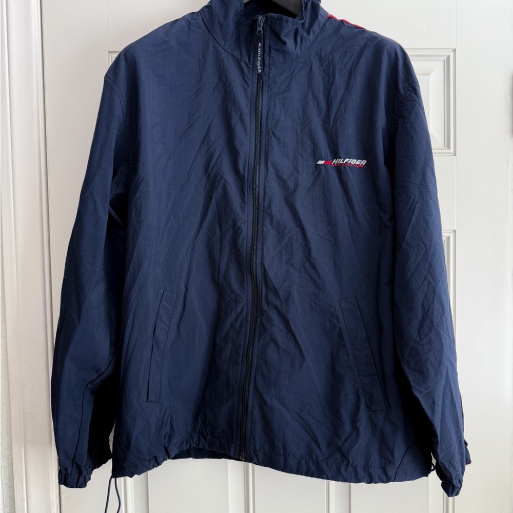 Tommy Hilfiger Navy Windbreaker Jacket